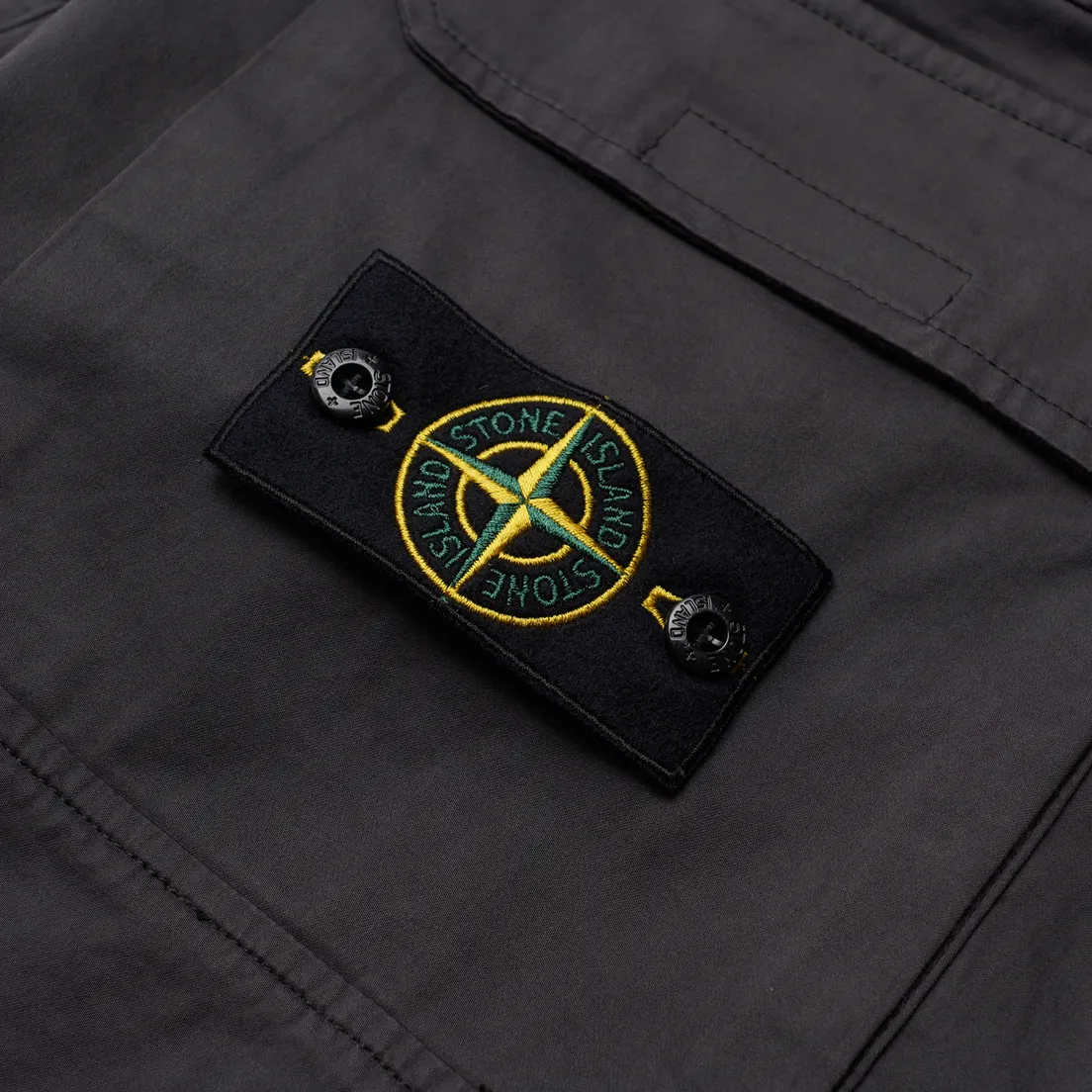 Stone Island Мужские брюки Stretch Cotton Wool Satin Loose Fit