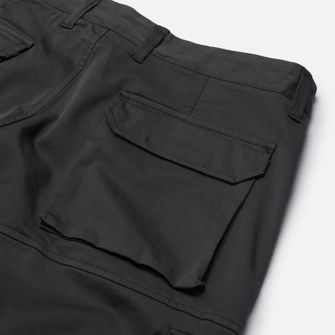 Stone Island Мужские брюки Stretch Cotton Wool Satin Loose Fit
