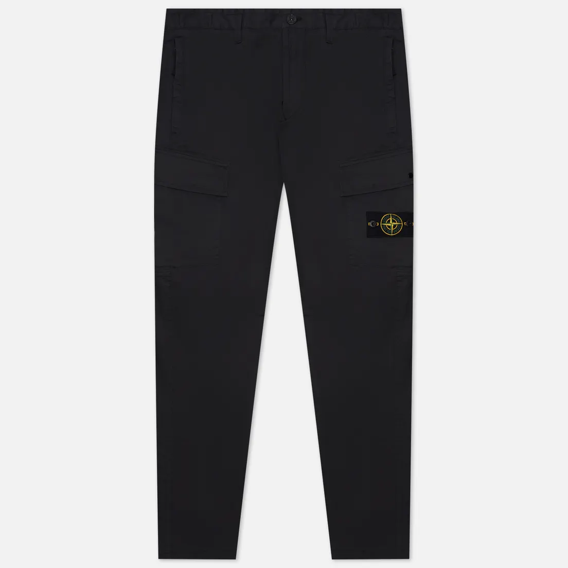 Stone Island Мужские брюки Stretch Cotton Gabardine Regular Tapered Fit
