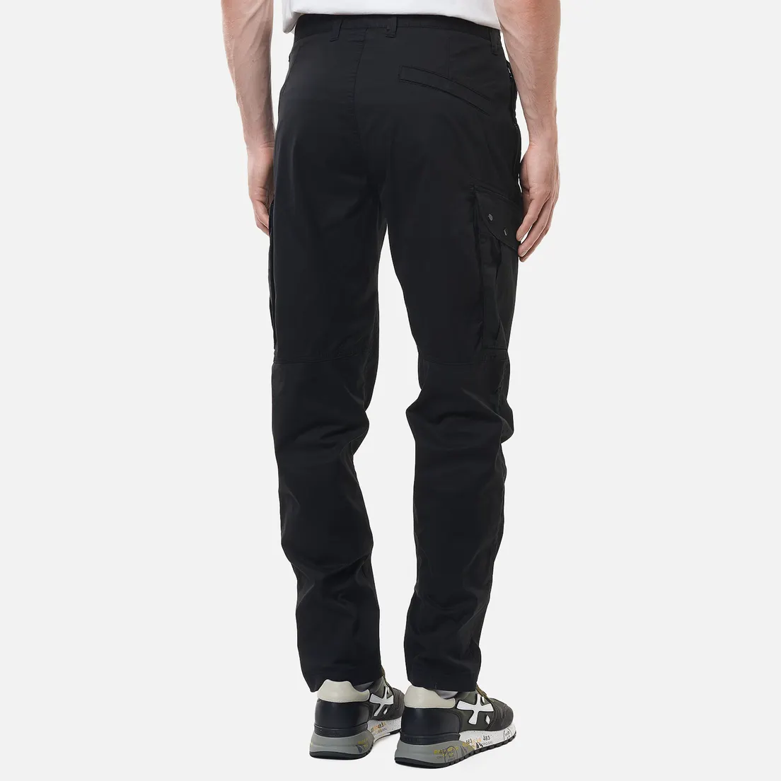 Stone Island Мужские брюки Stretch Cotton Gabardine Regular Tapered Fit