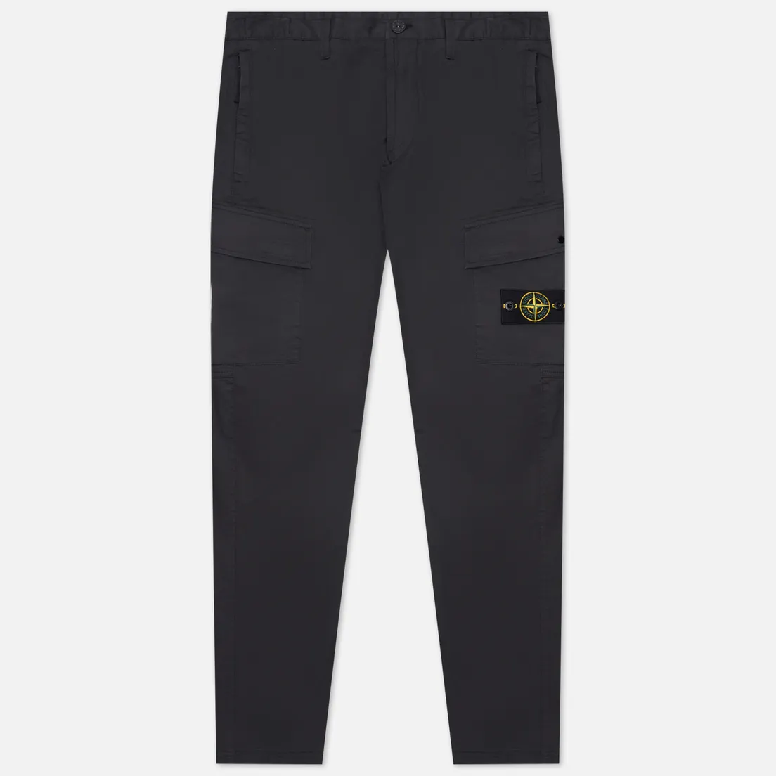 Stone Island Мужские брюки Stretch Cotton Gabardine Regular Tapered Fit