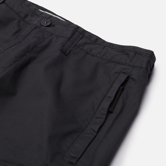 Мужские брюки Stone Island Stretch Cotton Gabardine Regular Tapered Fit Antracite