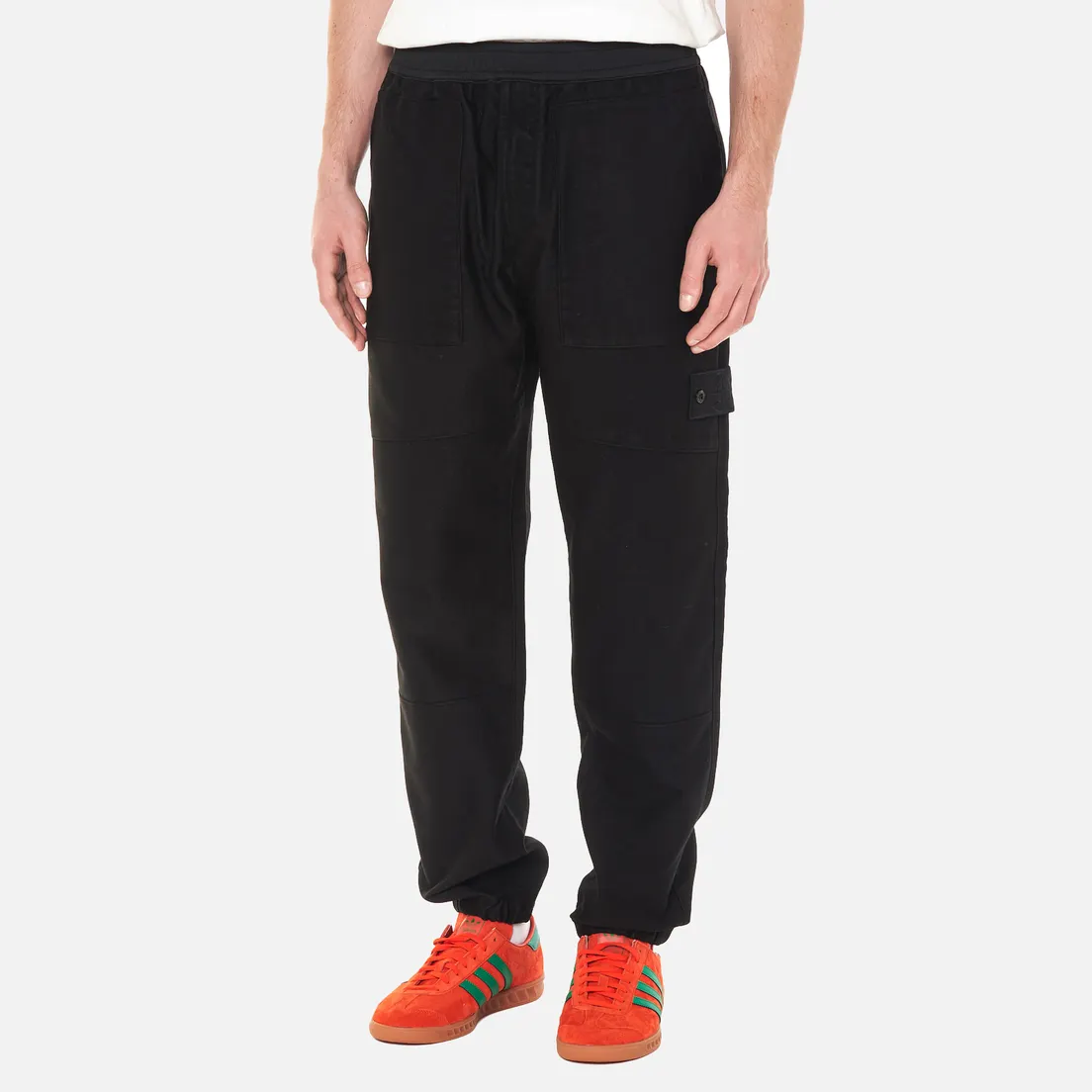 Stone Island Мужские брюки Moleskin-TC Ghost Piece Regular Fit