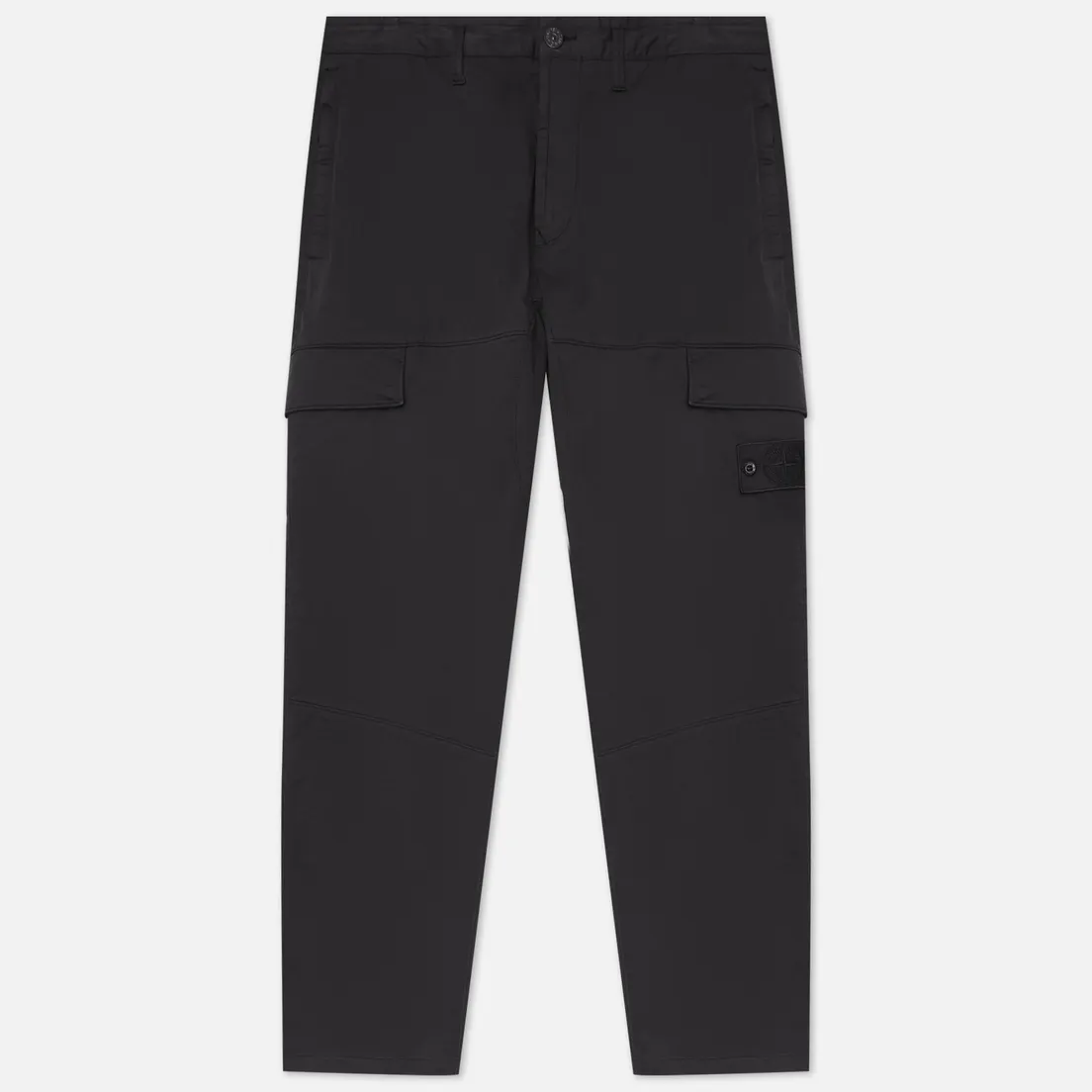 Stone Island Мужские брюки Ghost Piece Stretch Cotton Wool Satin Regular Tapered Fit