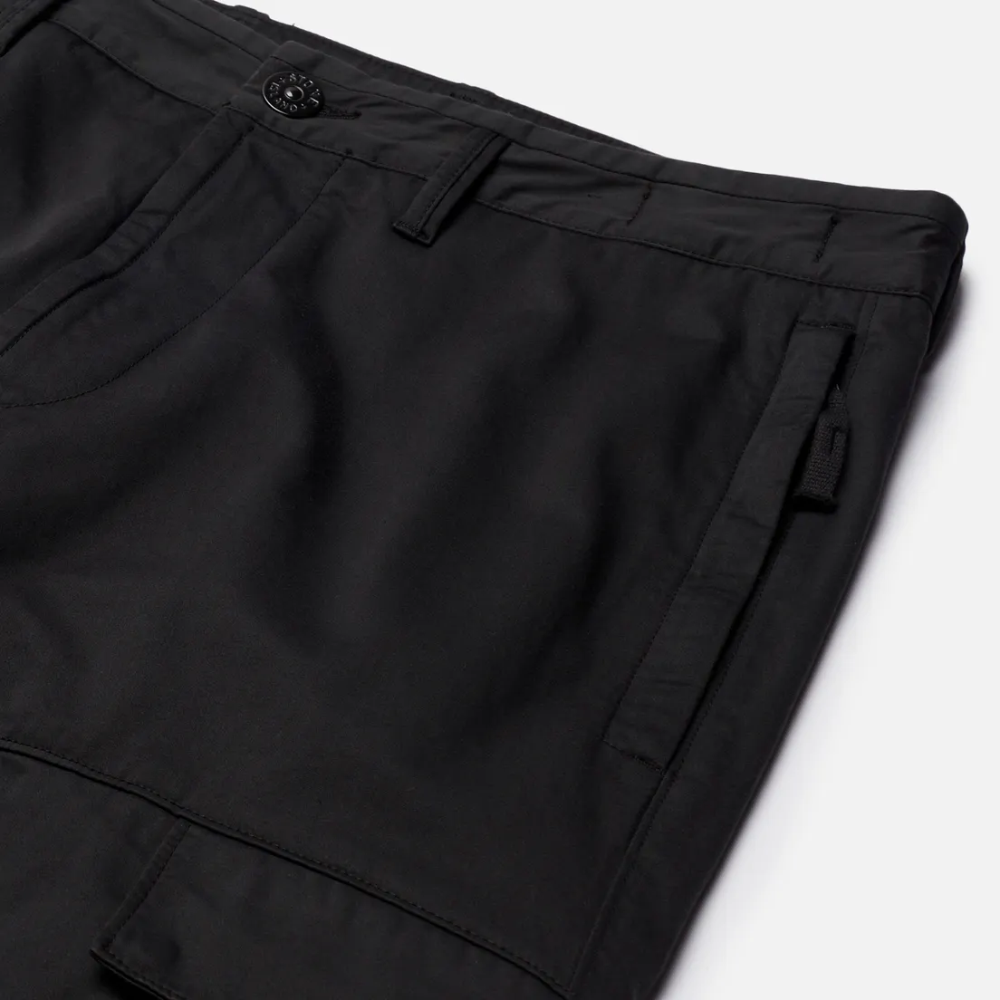 Stone Island Мужские брюки Ghost Piece Stretch Cotton Wool Satin Regular Tapered Fit