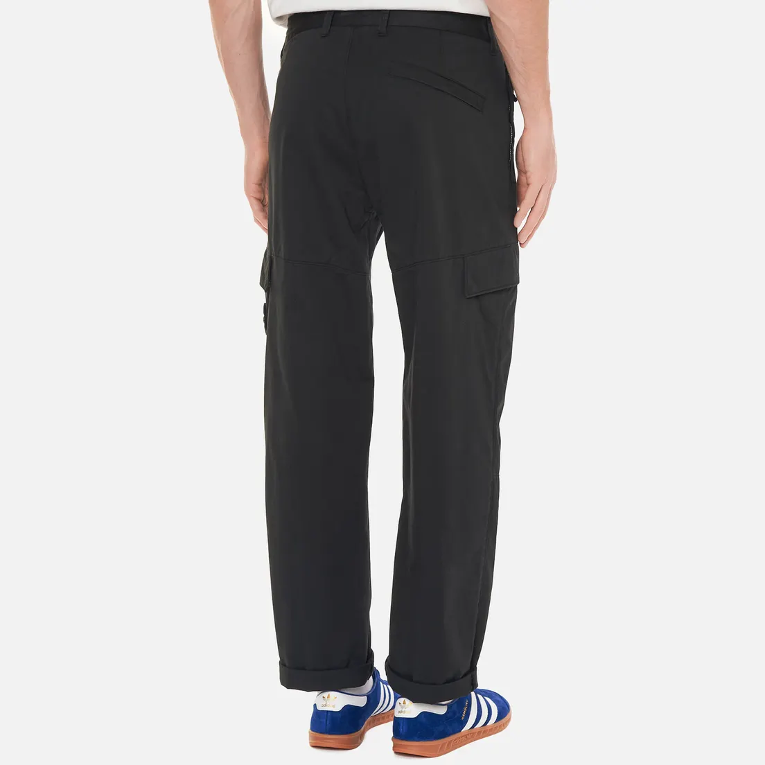 Stone Island Мужские брюки Ghost Piece Stretch Cotton Wool Satin Regular Tapered Fit
