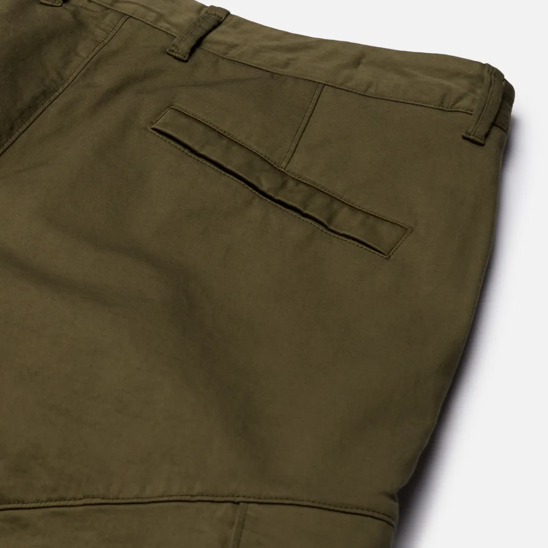 Stone Island Мужские брюки Ghost Piece Stretch Cotton Wool Satin Regular Tapered Fit