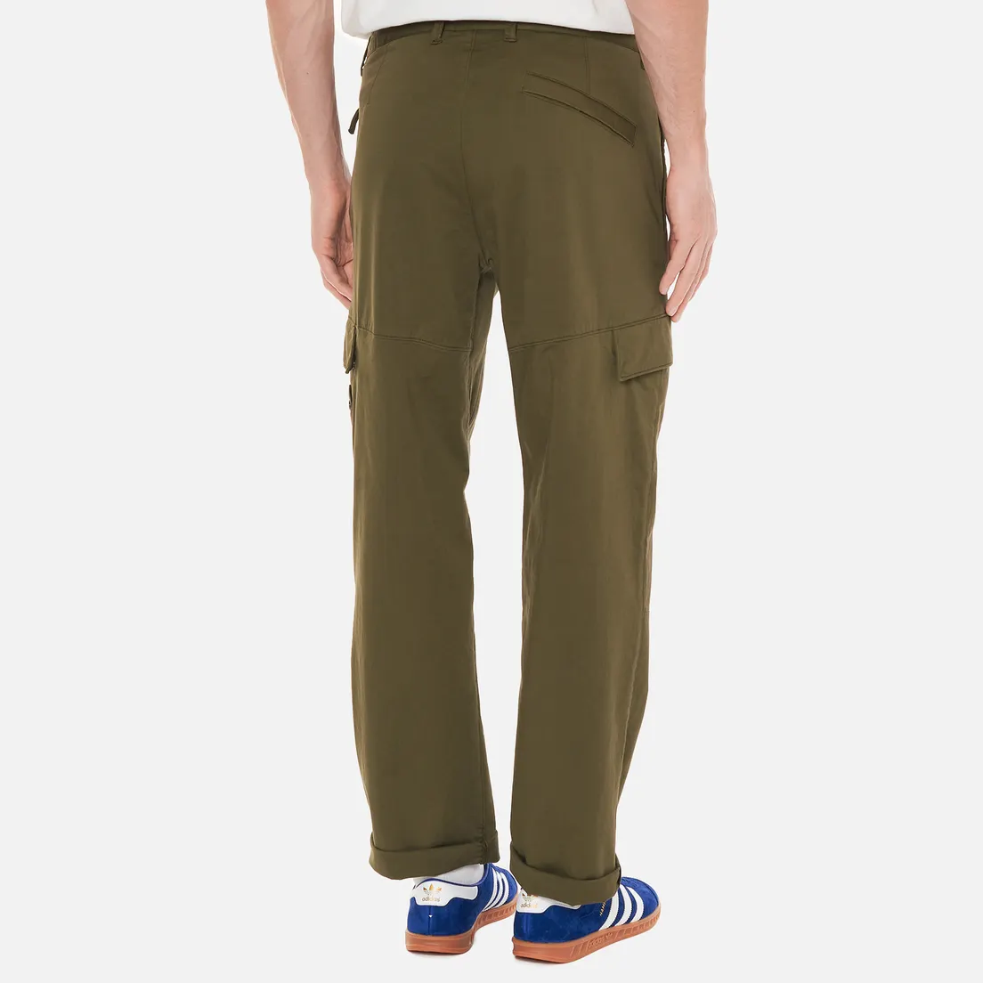 Stone Island Мужские брюки Ghost Piece Stretch Cotton Wool Satin Regular Tapered Fit