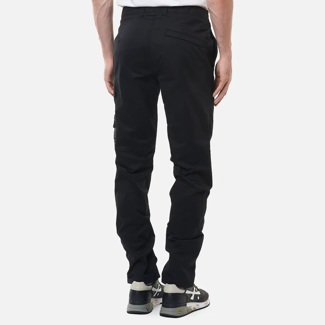 Stone Island Мужские брюки Stretch Cotton Gabardine Slim Fit