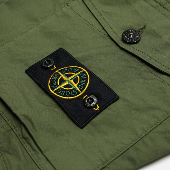 Мужские брюки Stone Island Stretch Cotton Gabardine Slim Fit Sage Green