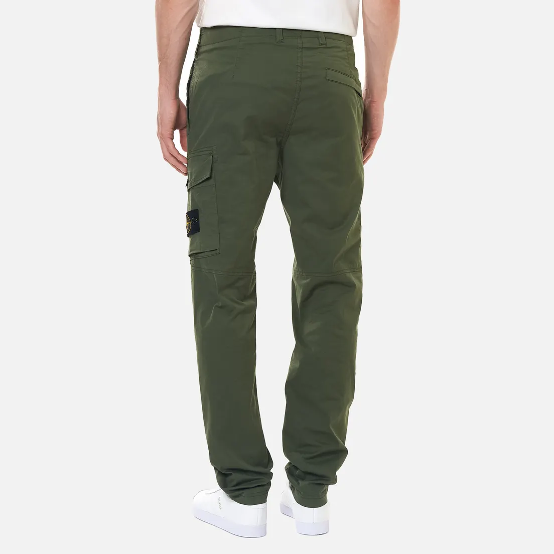 Stone Island Мужские брюки Stretch Cotton Gabardine Slim Fit