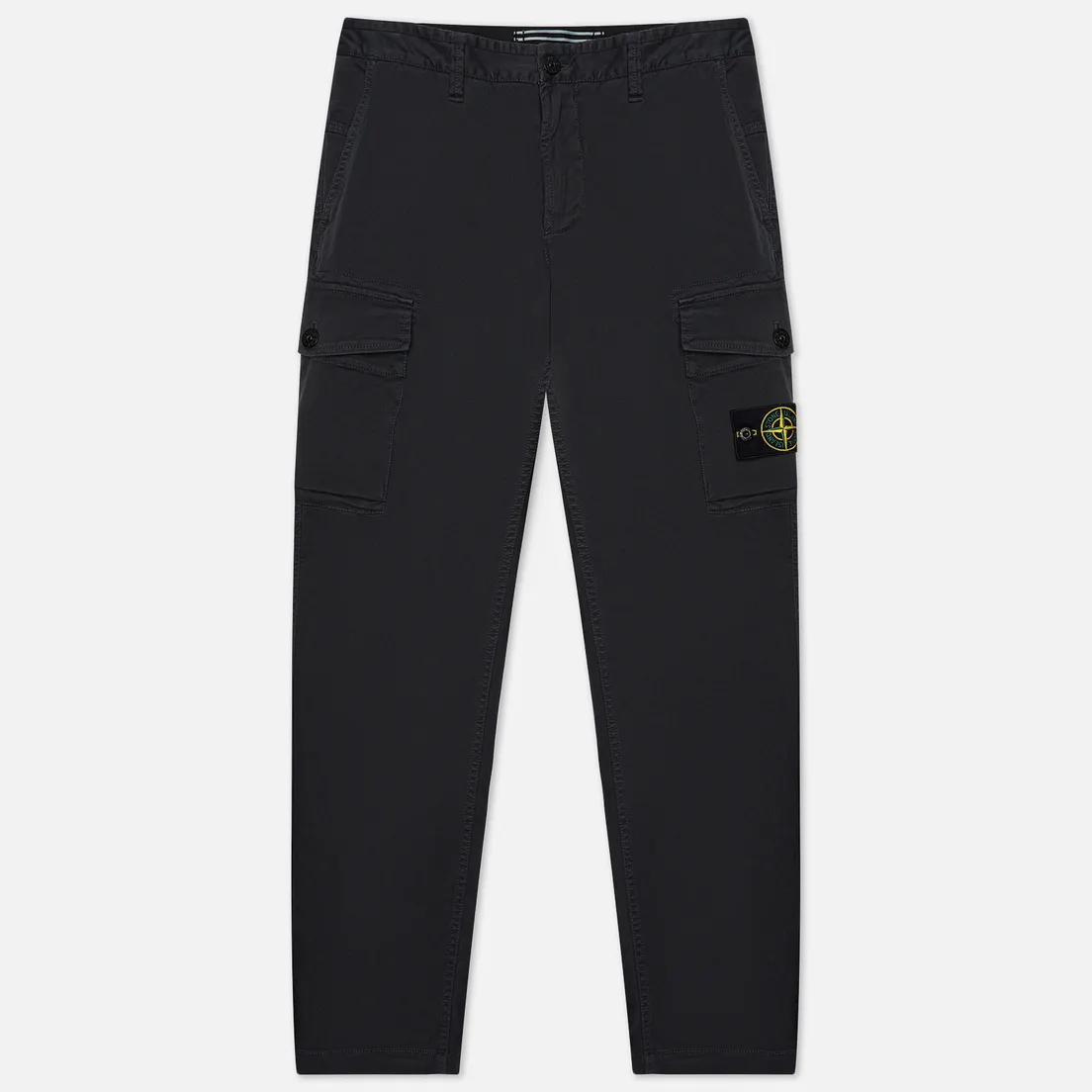 Stone Island Мужские брюки Stretch Broken Twill Cotton Old Effect Slim Fit