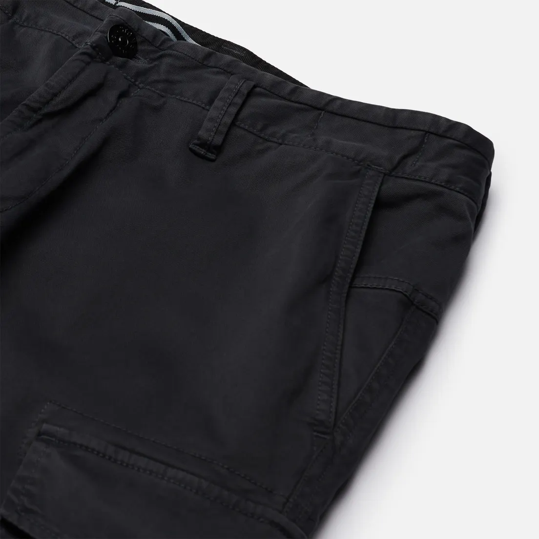 Stone Island Мужские брюки Stretch Broken Twill Cotton Old Effect Slim Fit