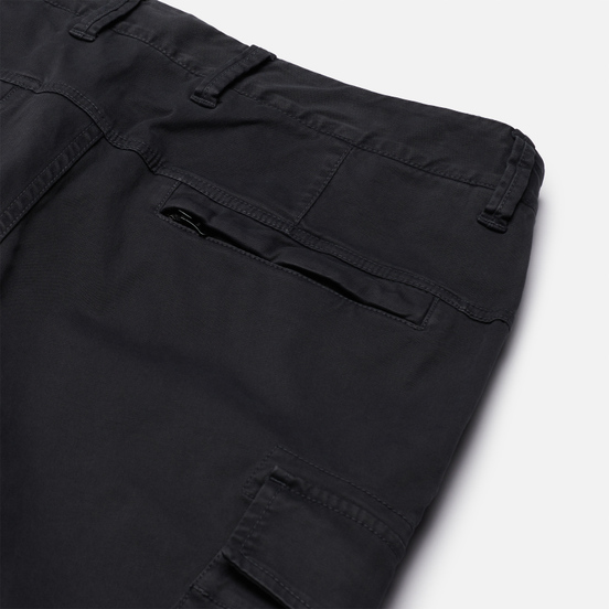 Мужские брюки Stone Island Stretch Broken Twill Cotton Old Effect Slim Fit Antracite