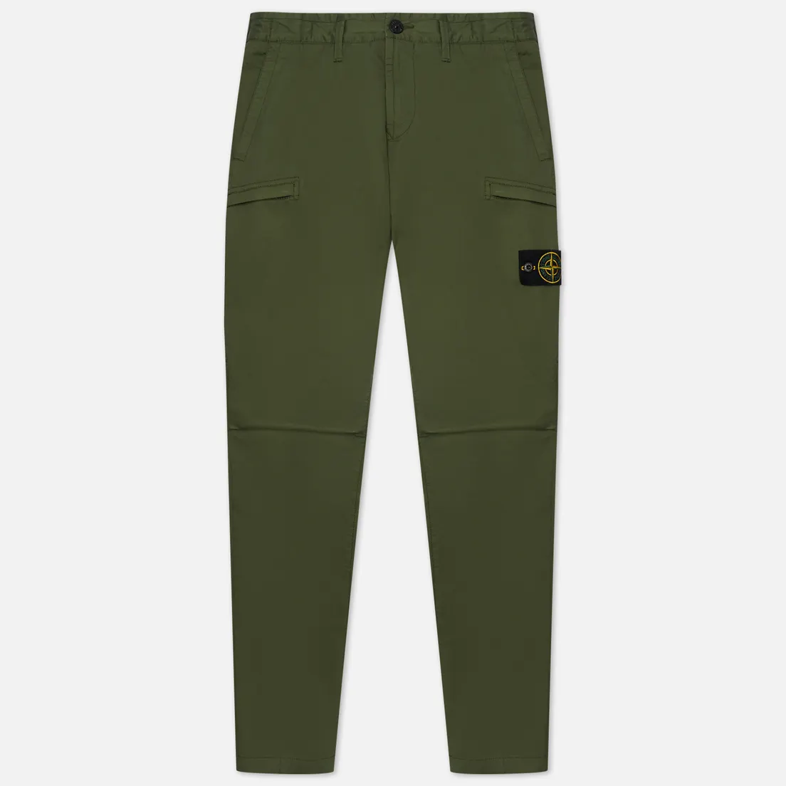 Stone Island Мужские брюки Stretch Cotton Gabardine Cargo Slim Fit