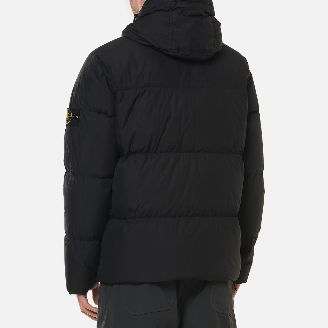 Stone Island Мужской пуховик Crinkle Reps NY Down