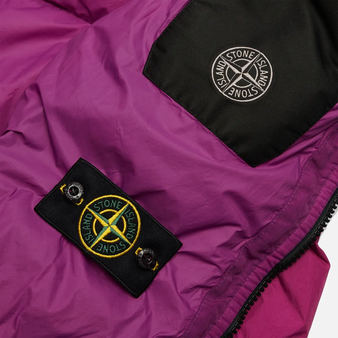 Stone Island Мужской пуховик Crinkle Reps NY Down