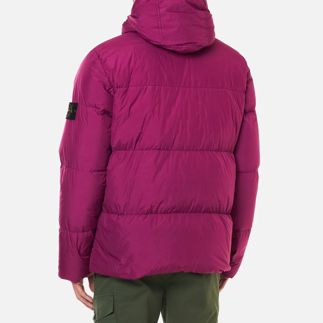 Stone Island Мужской пуховик Crinkle Reps NY Down