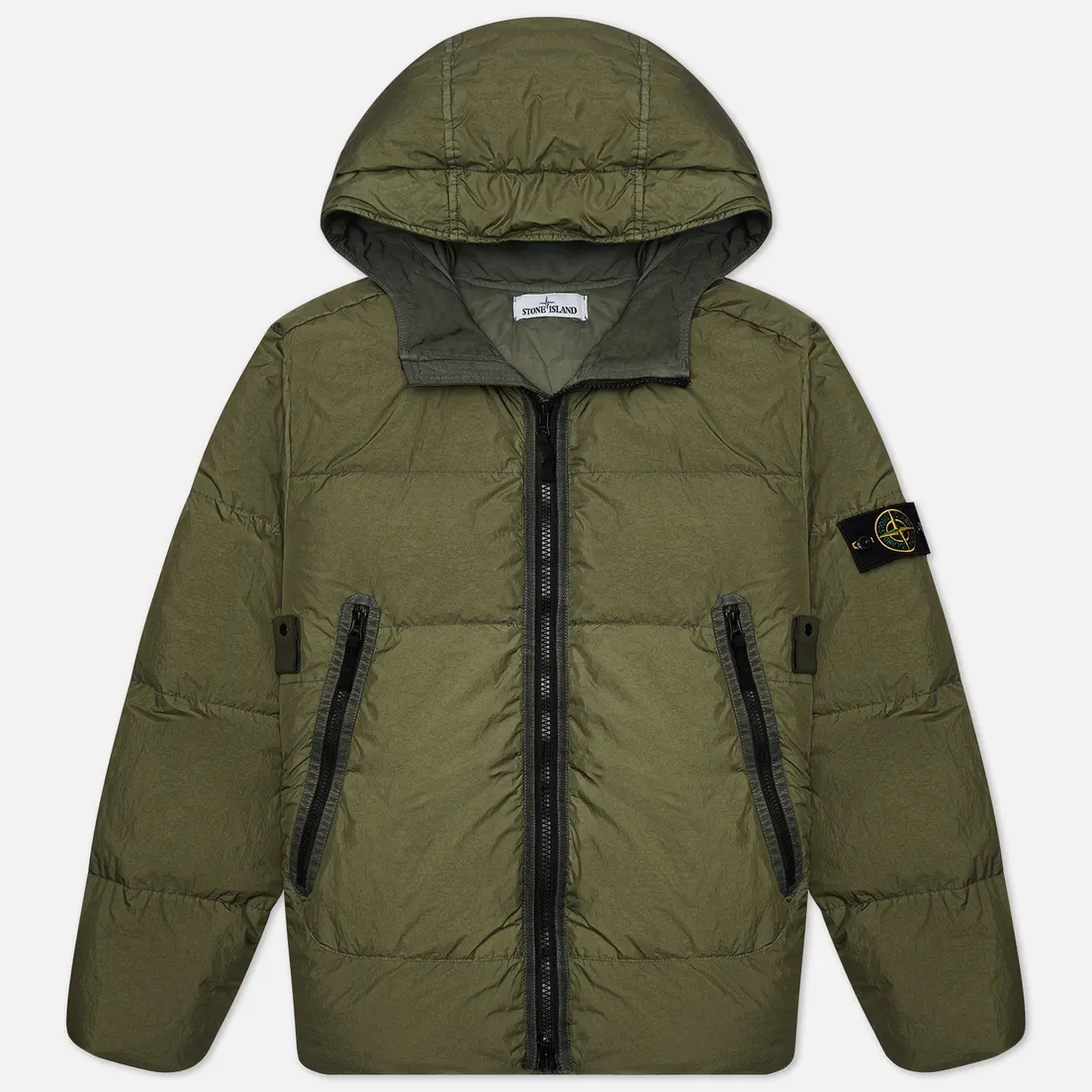 Stone Island Мужской пуховик Crinkle Reps NY Down