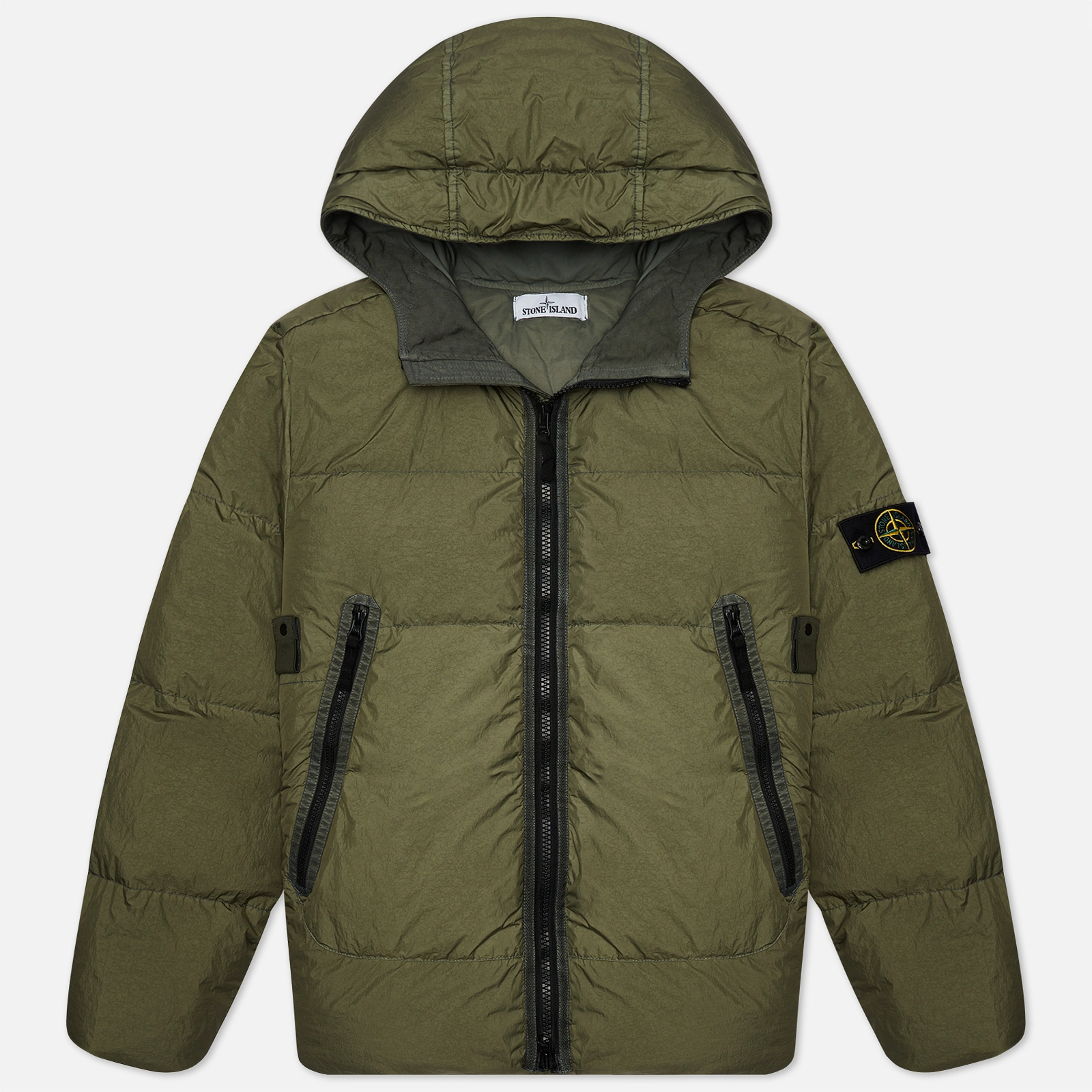 Мужской пуховик Stone Island Crinkle Reps NY Down, 751540123.V0055