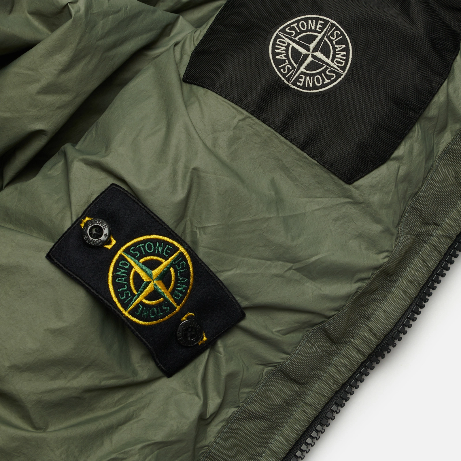 Мужской пуховик Stone Island Crinkle Reps NY Down, 751540123.V0055