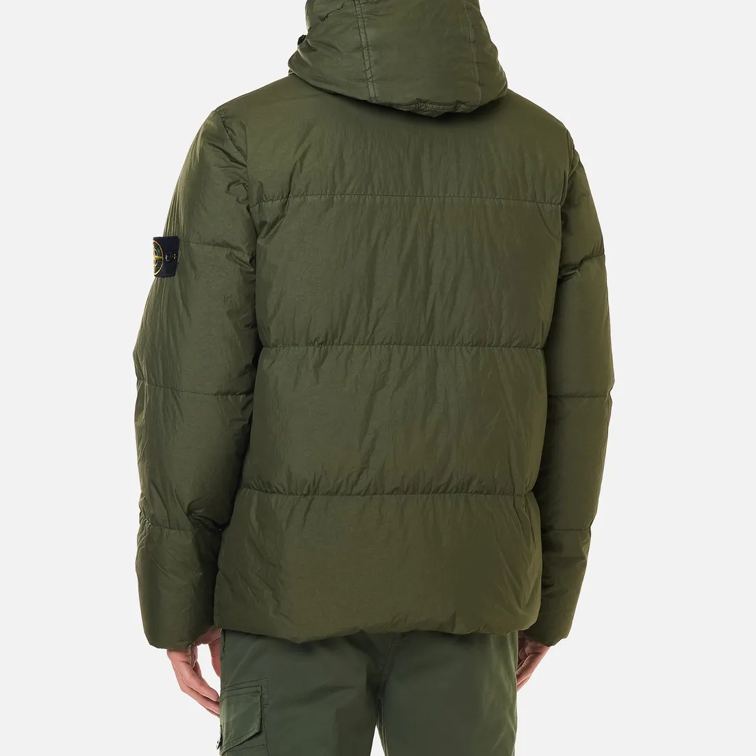 Stone Island Мужской пуховик Crinkle Reps NY Down