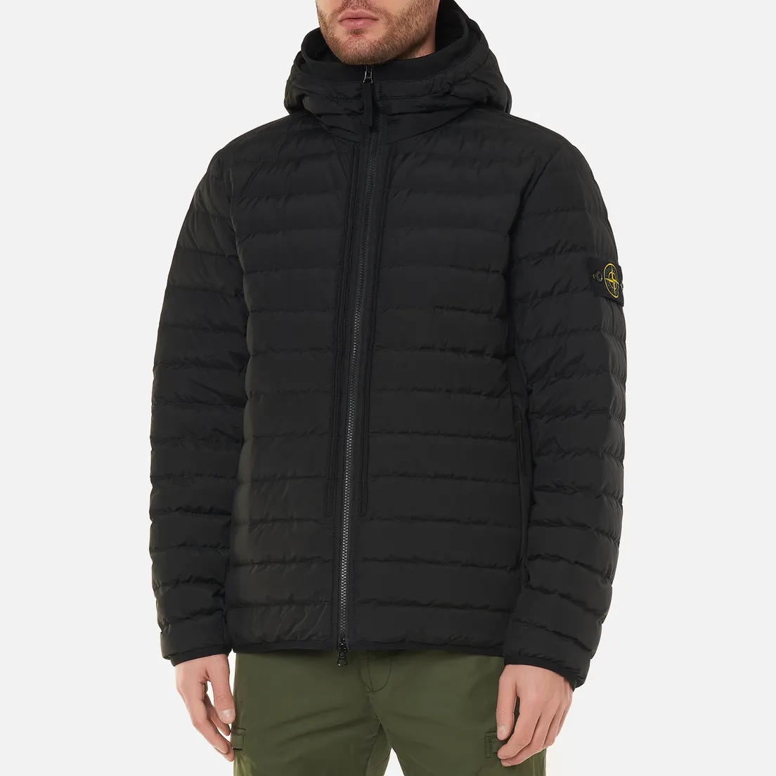 Stone Island Мужской пуховик O-Cotton/R-Nylon Tela
