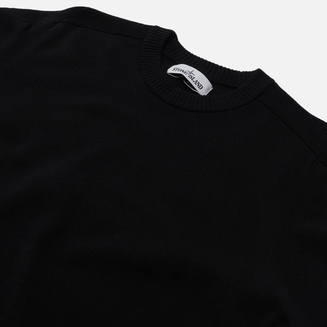 Stone Island Мужской свитер Classic Ribbed Neck Wool