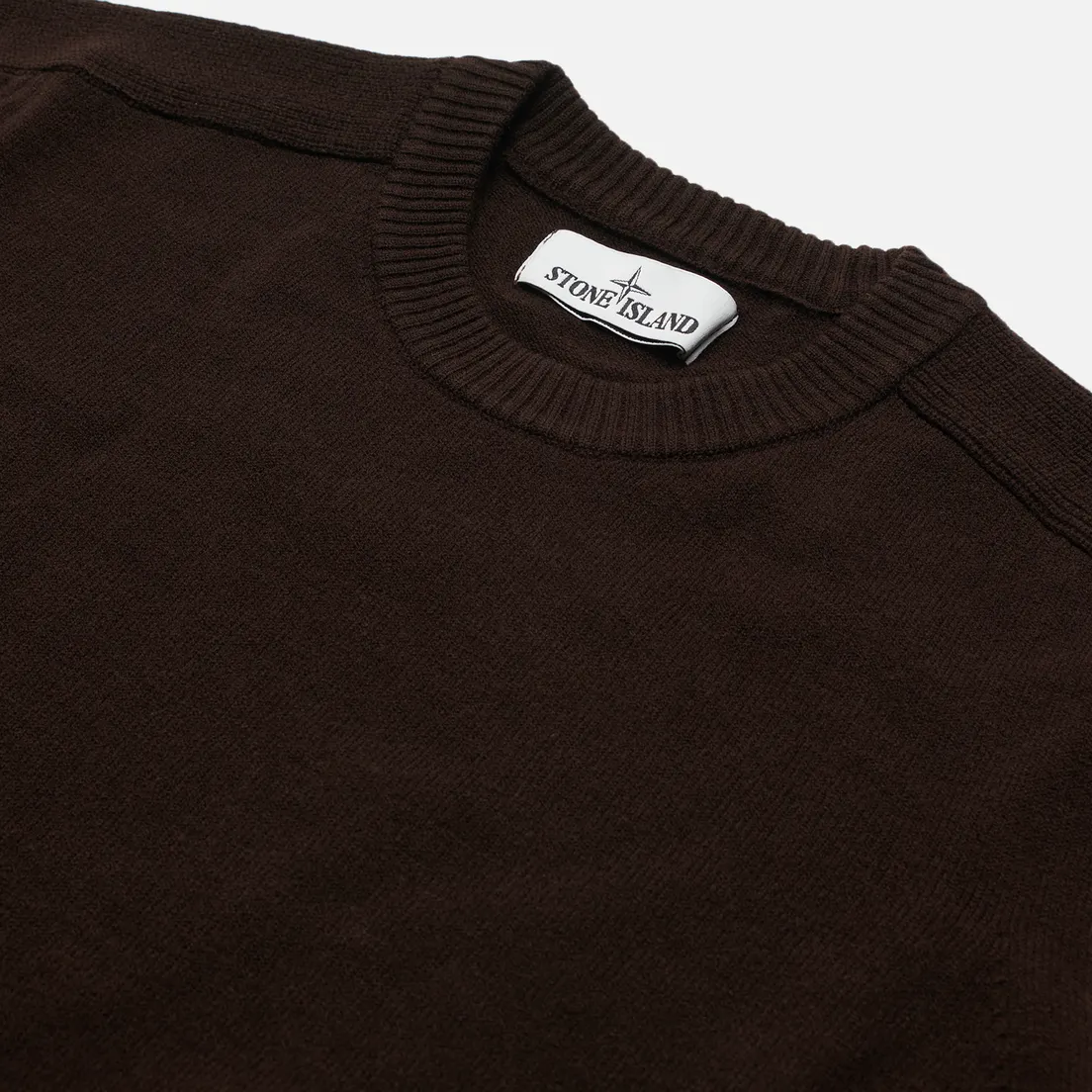 Stone Island Мужской свитер Classic Ribbed Neck Wool