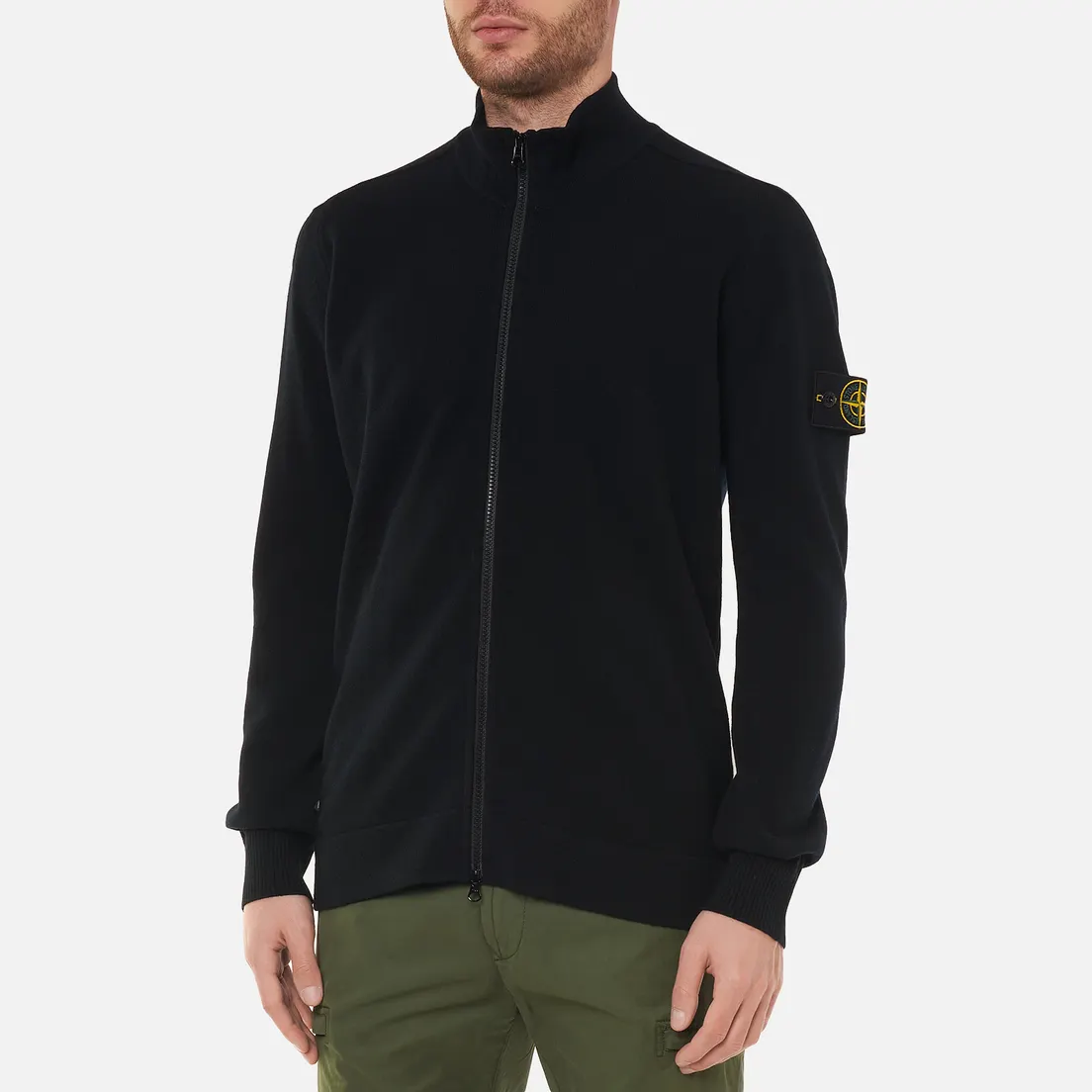 Stone Island Мужской свитер Stretch Wool Cardigan