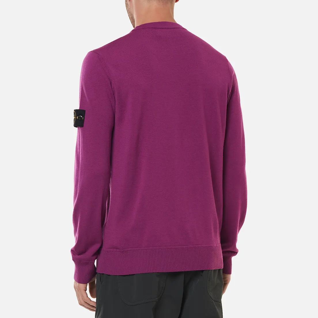 Stone Island Мужской свитер Classic Crew Neck Wool