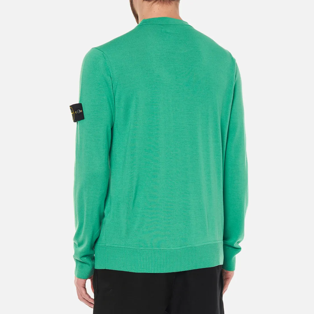 Stone Island Мужской свитер Classic Crew Neck Wool