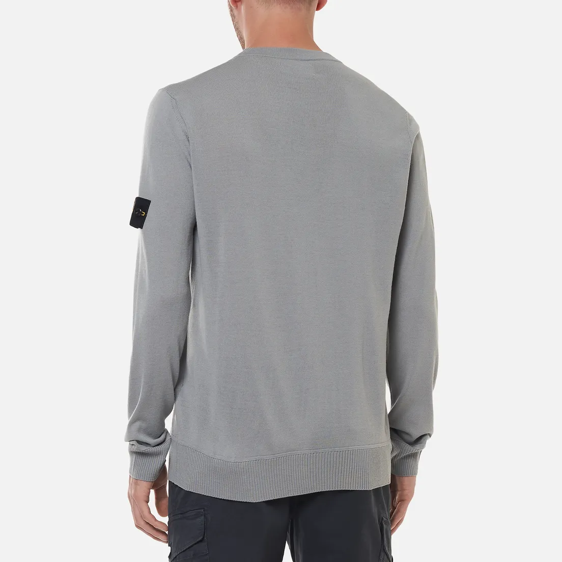Stone Island Мужской свитер Classic Crew Neck Wool