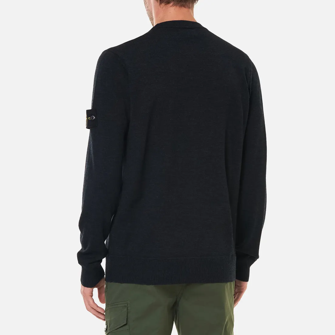 Stone Island Мужской свитер Classic Crew Neck Wool