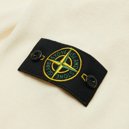 Мужской свитер Stone Island Light Pure Wool Natural White