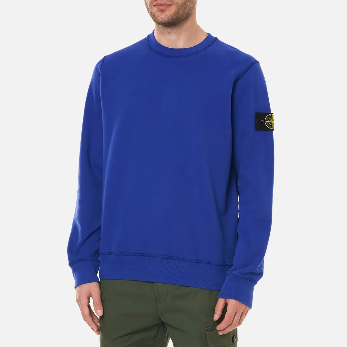 Stone Island Мужская толстовка Crew Neck Cotton Fleece