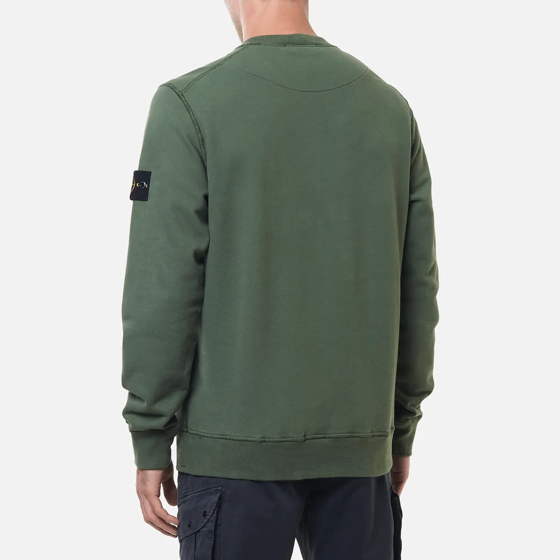Stone Island Мужская толстовка Crew Neck Cotton Fleece