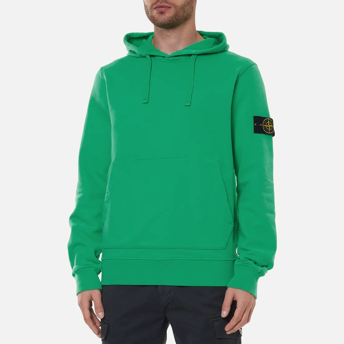 Stone Island Мужская толстовка Brushed Cotton Fleece Hoodie