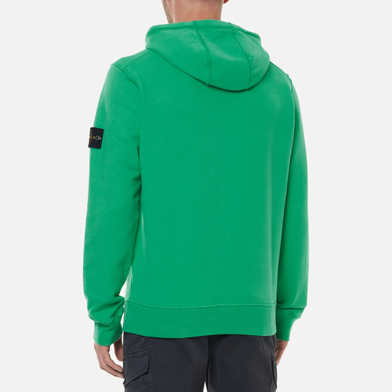 Мужская толстовка Stone Island Brushed Cotton Fleece Hoodie Green