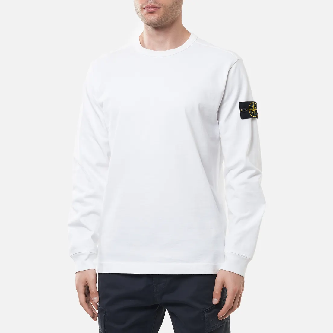 Stone Island Мужская толстовка Classic Crew Neck Lightweight Cotton
