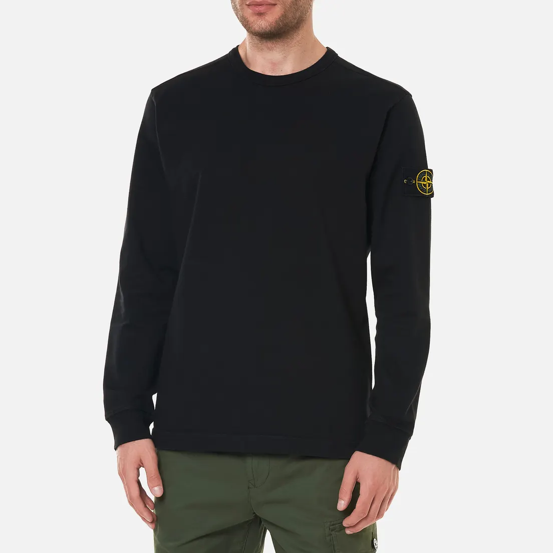 Stone Island Мужская толстовка Classic Crew Neck Lightweight Cotton