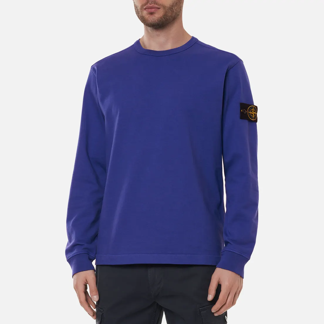 Stone Island Мужская толстовка Classic Crew Neck Lightweight Cotton