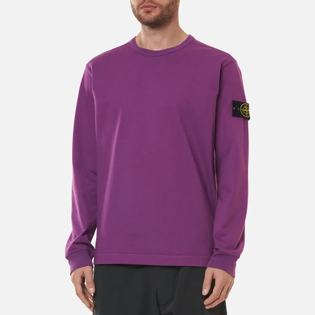 Stone Island Мужская толстовка Classic Crew Neck Lightweight Cotton