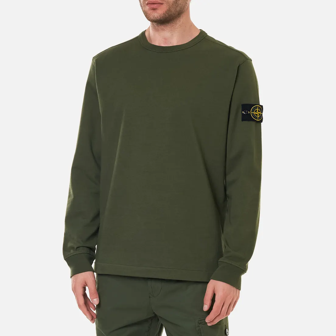 Stone Island Мужская толстовка Classic Crew Neck Lightweight Cotton