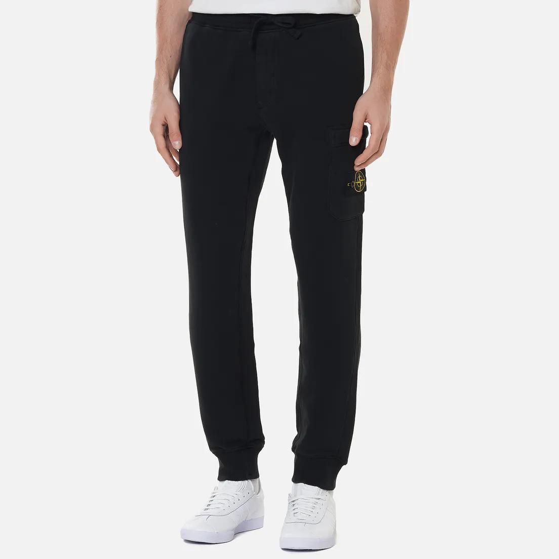 Stone Island Мужские брюки Brushed Cotton Fleece Slim Fit