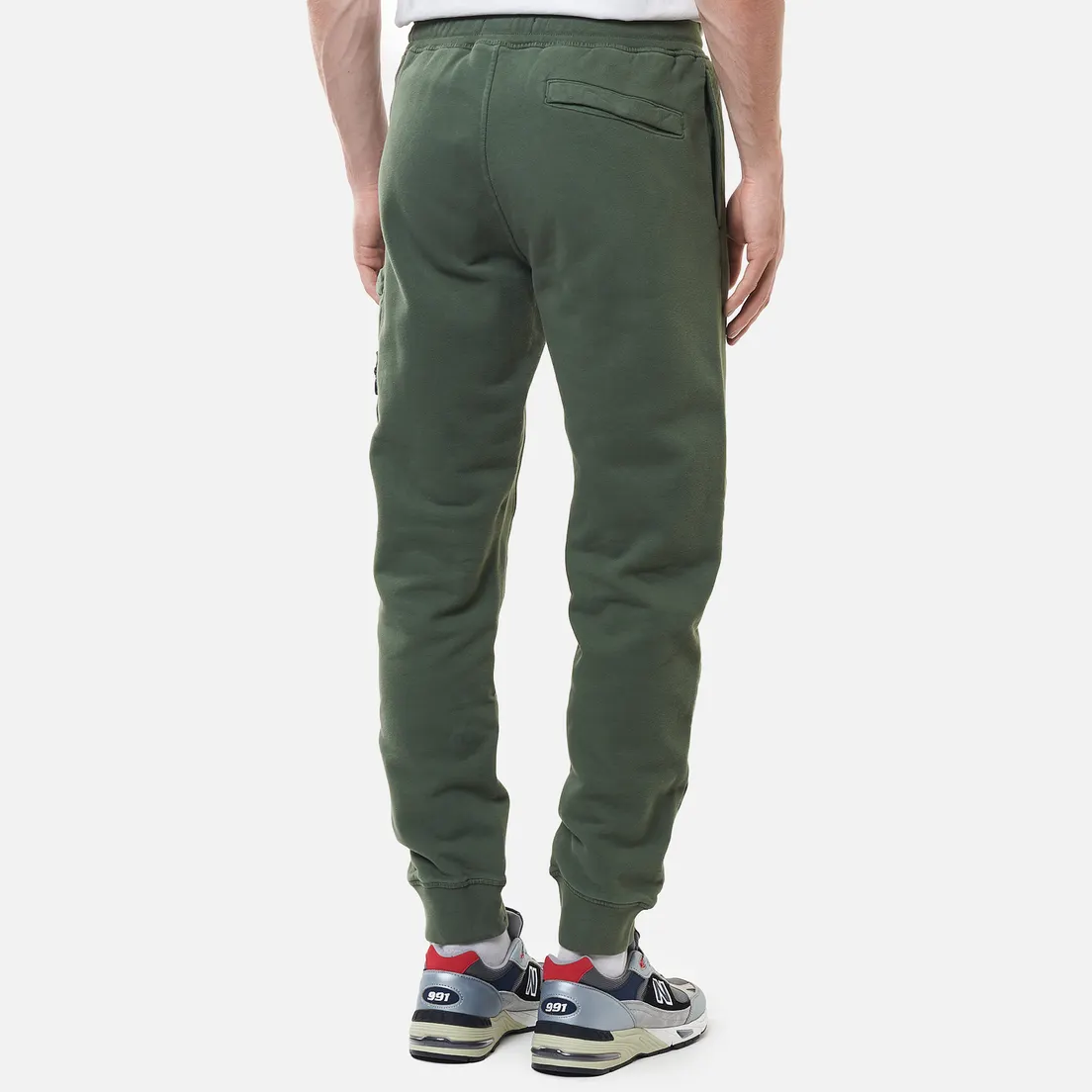 Stone Island Мужские брюки Brushed Cotton Fleece Slim Fit