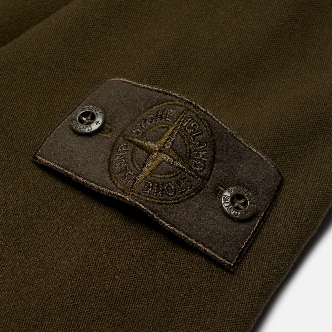 Stone Island Мужская толстовка Ghost Piece Nylon/Cotton Hoodie