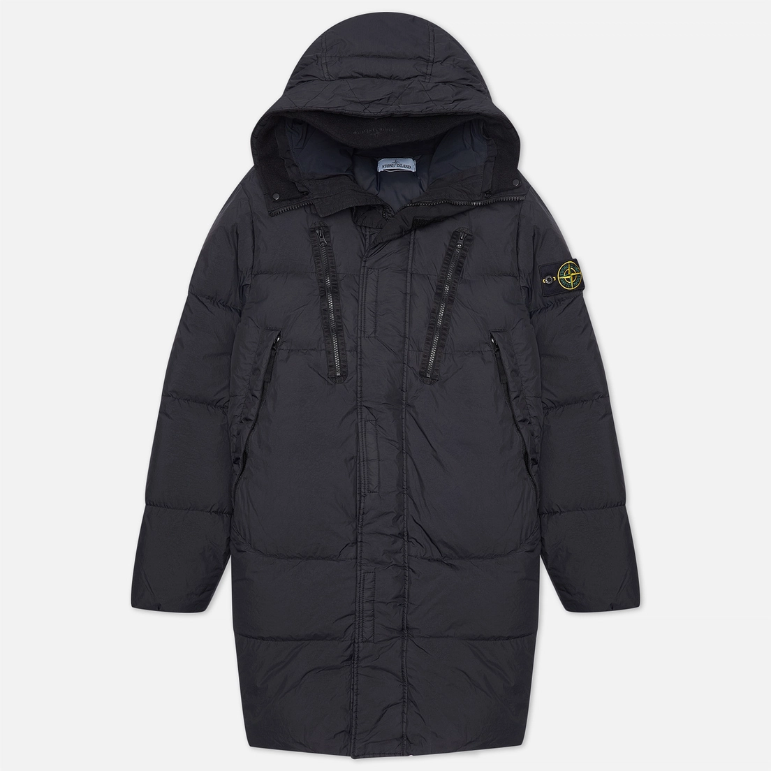 Мужской пуховик Stone Island Garment Dyed Crinkle Reps NY Down-TC