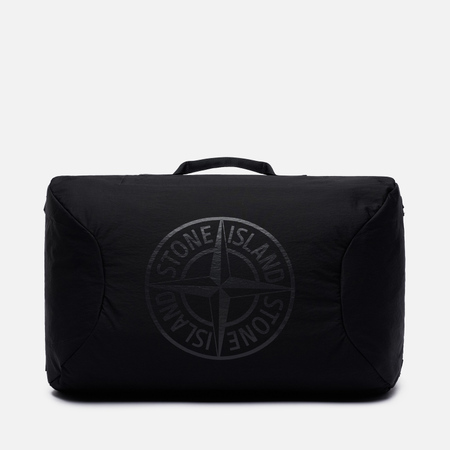 Рюкзак Stone Island Strong Nylon Twill Weekend, цвет чёрный