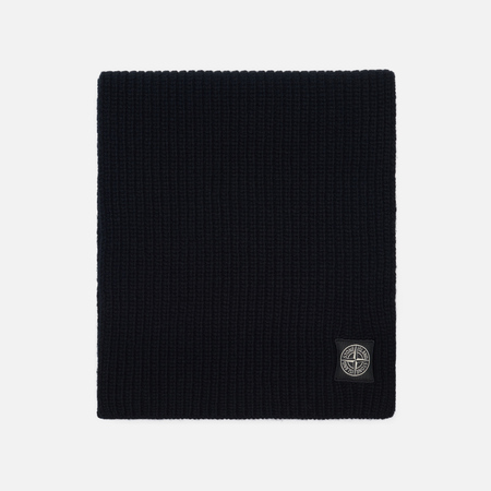 Шарф Stone Island Geelong Wool, цвет чёрный